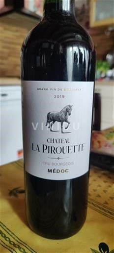 Burdeos Médoc Cru Bourgeois Château La Pirouette 2019