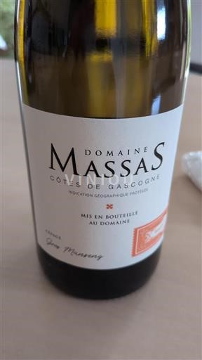 Tây Nam Côtes de Gascogne Domaine Massas Không niên vụ
