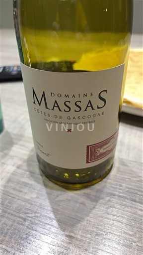 Sørvest Côtes de Gascogne Domaine Massas Ikke-årgang