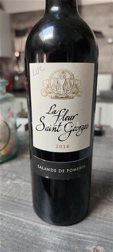 Burdeos Lalande-de-Pomerol La Fleur Saint Georges 2014