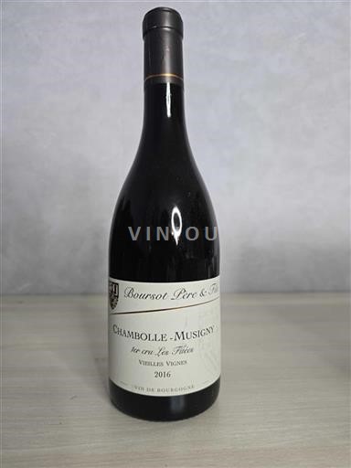 Burgundi Chambolle-Musigny Premier Cru Boursot Pere & Fils Les Fuées Vieilles Vignes 2016