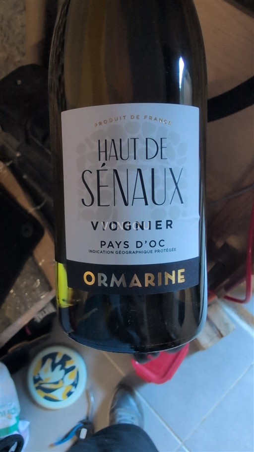 Languedoc-Roussillon Pays d'Oc OrmariNE Haut de Sénaux Non-Vintage