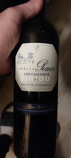Bordeaux Nicht spezifiziert Château Penin Les Cailloux 2017