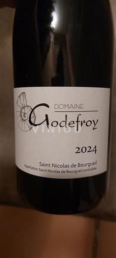 Dolina Loare Saint-Nicolas-De-Bourgueil Domaine Godefroy 2024
