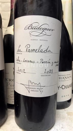 Mendoza Non specificato Budgeuer La Panela 2012