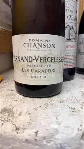 Burgundi Pernand-vergelesses Premier Cru Domaine Chanson Les Caradeux 2019