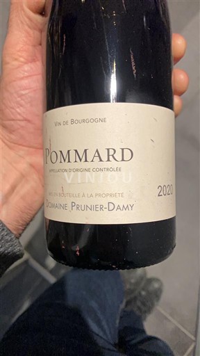 Borgoña Pommard Domaine Prunier-Damy 2020