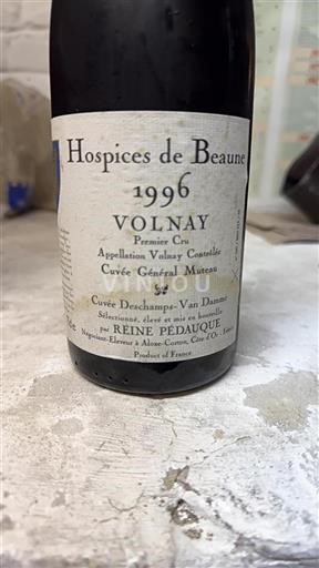 Bourgogne Volnay Premier Cru Hospices de Beaune Général Muteau 1996