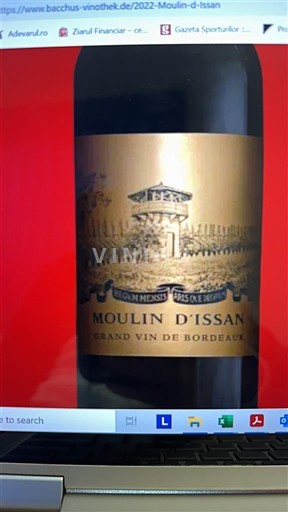Bordeaux Margaux Moulin Issan 2022