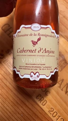 Valle del Loira Cabernet-d'Anjou Domaine La Rossignolerie 2018
