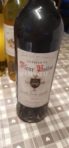 Bordeaux Lussac-saint-émilion Château La Fleur Poitou 2015
