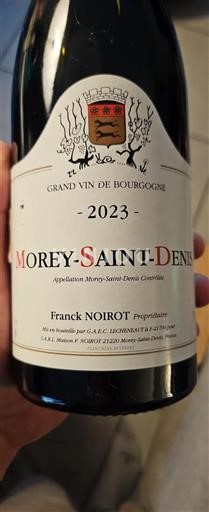Bourgogne Morey-saint-denis Grand Cru Franck Noirot 2023