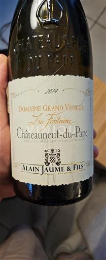 Rhônetal Châteauneuf-du-Pape Domaine Grand Veneur La Fontaine 2014