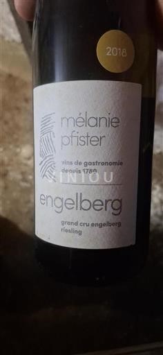 Alsace Không được chỉ định Grand Cru Mélanie Pfister Engelberg 2018