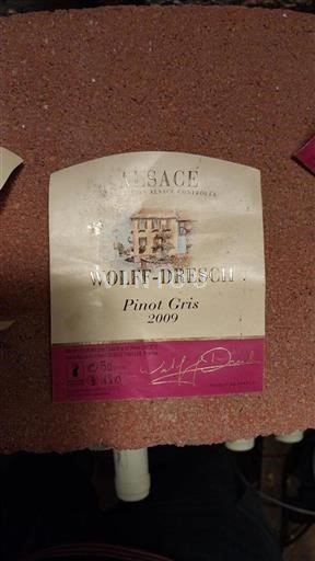 Alsace Wolff-Dresch Pinot Gris 2009