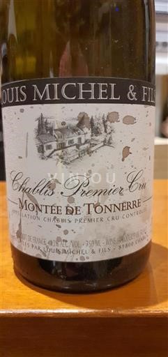 Burgundsko Chablis Premier Cru Louis Michel & Fils Montée de Tonnerre Neročník