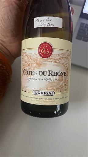 Thung lũng Rhône Côtes-du-rhône E. Guigal Không niên vụ
