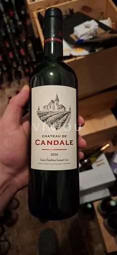 Bordeaux Saint-Émilion Grand Cru Grand Cru Château Candale 2016