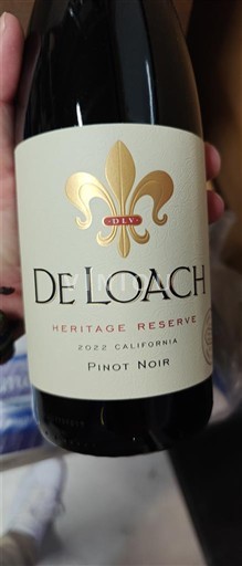 Каліфорнійські AVA Не вказано Loach Heritage Reserve 2022