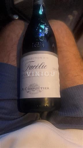 Rhônedalen Châteauneuf-du-Pape M. Chapoutier Facélie 2020