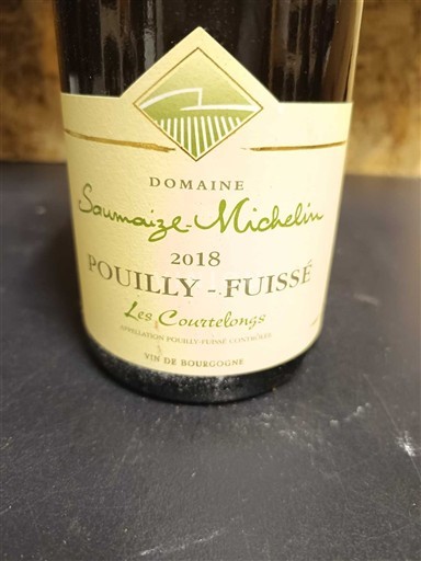 Burgundsko Pouilly-fuissé Domaine Saumaize-Michelin Les Courtelongs 2018