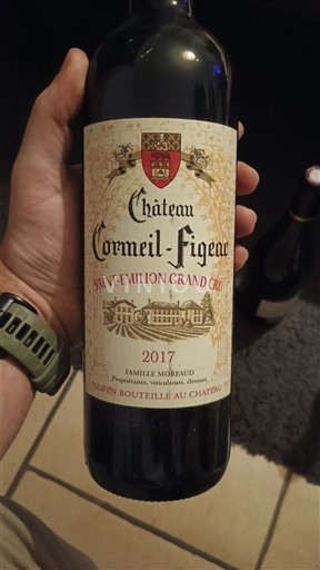 Bordeaux Saint-Émilion Grand Cru Grand Cru Château Cormeil-Figeac 2017