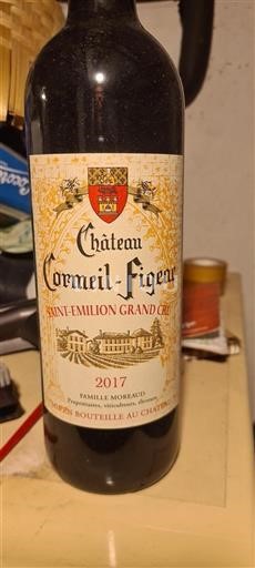 Bordeaux Saint-Émilion Grand Cru Grand Cru Château Cormeil-Figeac 2017