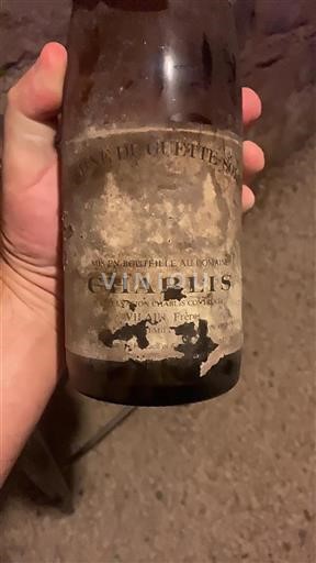 Burgundy Chablis Vilain Frères 1984