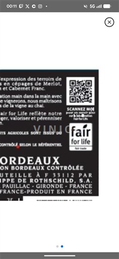 Bordeaux Baron Philippe de Rothschild Non-Vintage