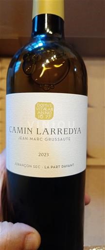 South West Jurançon Camin Larredya La Part Davant 2023