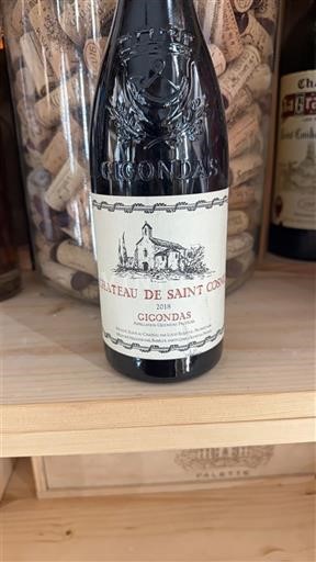 Rhônen laakso Gigondas Saint Cosme 2018