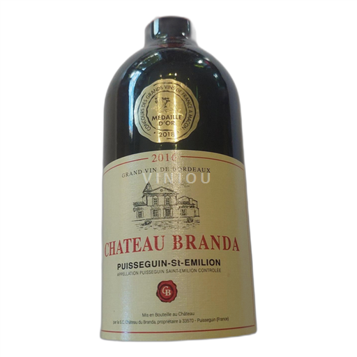 Burdeos Puisseguin-saint-émilion Chateau Branda 2016