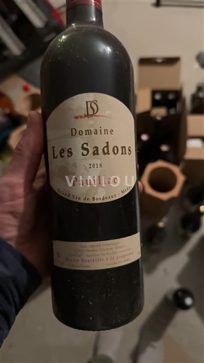 Bordeaux Pauillac Domaine Les Sadons 2018