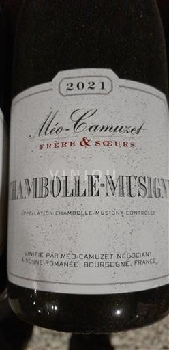 Borgoña Chambolle-Musigny Méo-Camuzet Frère & Sœurs 2021