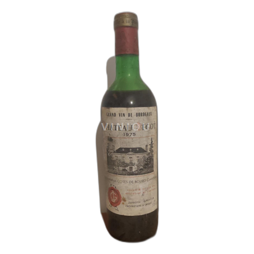 Bordeaux Côtes-de-bourg Château Bégot 1975