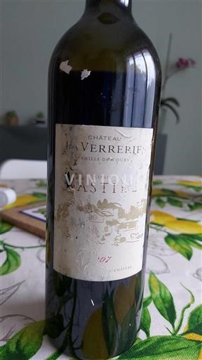 Provence Ospecificerad Château La Verrerie Esprit Bastide 2007