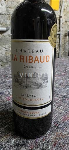 Bordeaux Médoc Cru Bourgeois Château La Ribaud 2019