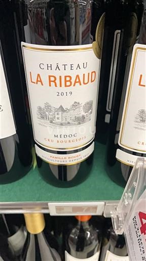 Bordeaux Médoc Cru Bourgeois Château La Ribaud 2019