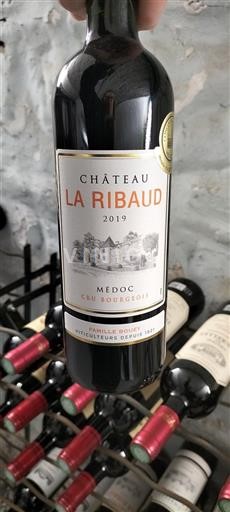 Bordeaux Médoc Cru Bourgeois Château La Ribaud 2019
