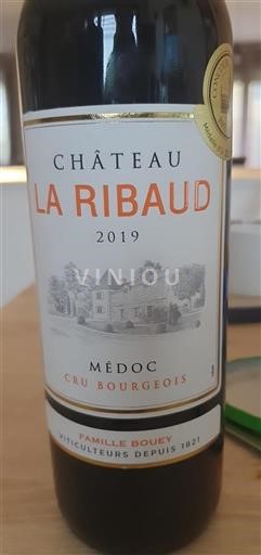 Bordeaux Médoc Cru Bourgeois Château La Ribaud 2019