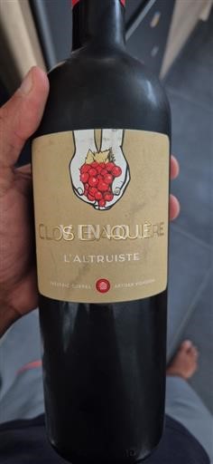 Languedoc Niet gespecificeerd Clos Bagatelle L'Altruiste 2020