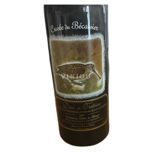 Bordeaux Duc de Jutiac du Becassier 2007