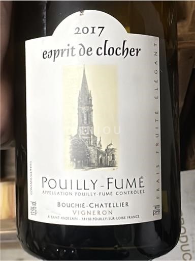 Loirevallei Pouilly-fumé Bouchie-Chatellier Esprit de Clocher 2017