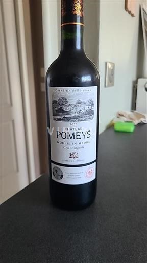 Burdeos Moulis-en-Médoc Cru Bourgeois Château Pomeys 2020