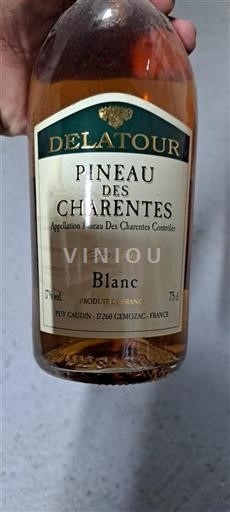 Poitou-Charentes Pineau des Charentes Delatour Ei vuosikertaa