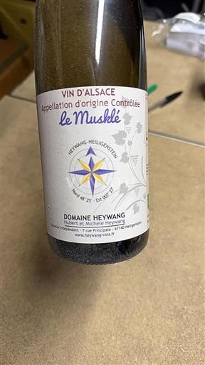 Alsace Grand Cru Domaine Heywang le Mushle 2020