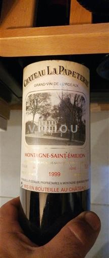 Bordeaux Montagne-Saint-Émilion Château La Papeterie 1999