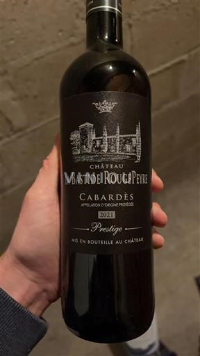 Langvedok Cabardès Château La Bastide Rougepeyre Prestige 2021