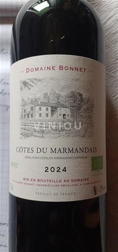 Southwest Côtes-du-Marmandais Domaine Bonnet 2024
