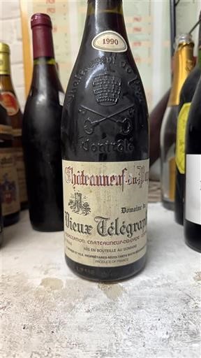 Thung lũng Rhône Châteauneuf-du-pape Vieux Télégraphe 1990